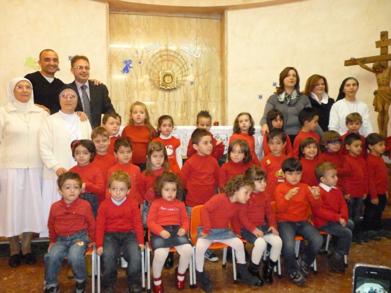 Concerto di Natale dei bimbi della scuola materna